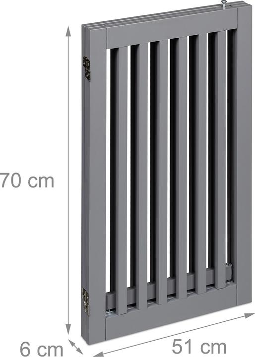 Produktbild Relaxdays Absperrgitter