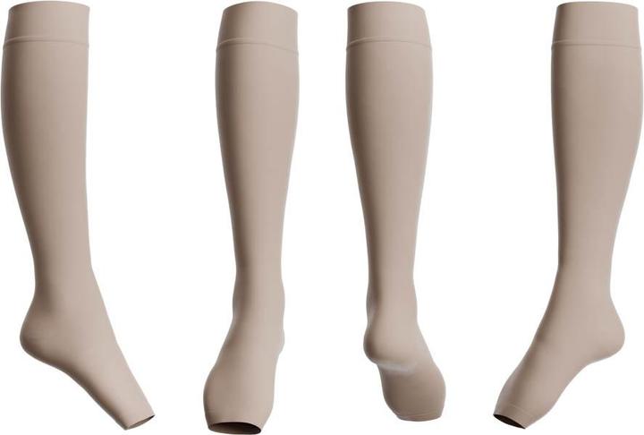 Produktbild Venen Engel Kompressionsstrümpfe Kniestrümpfe Nude 5