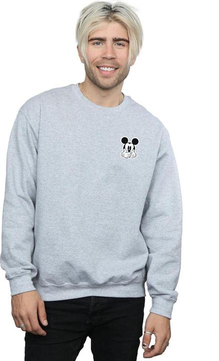 Produktbild Disney Mickey Mouse Dont Speak Breast Print Sweatshirt (L)