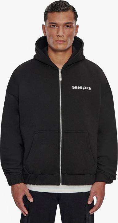 Produktbild Dropsize Super Heavy Oversized Crime Zip Hoodie - 124647 (XS)