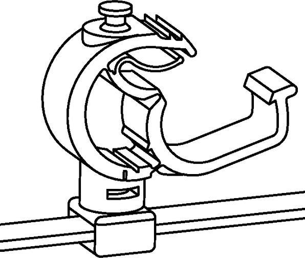 Image du produit HellermannTyton Liens de fixation 2pcs (Serre-câbles velcro, 390 mm, 200 pcs)