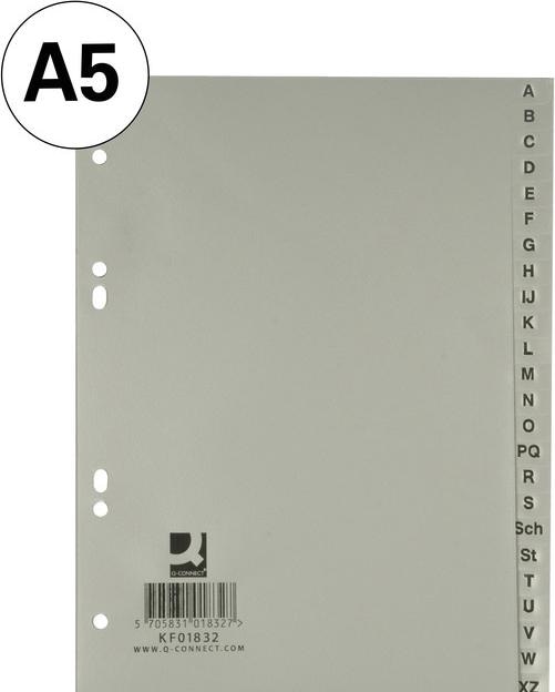 Q-Connect Register Vollformat aus PP