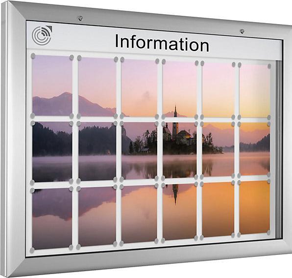Image du produit Schaar-Design Vitrine d'affichage (Tableau noir, 138 x 102.50 cm)
