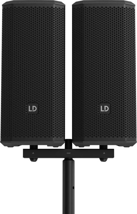 Immagine prodotto LD Systems DAVE 10 G4X DUAL STAND - Supporto a T per altoparlanti per DAVE 10 G4X (1 pz., Cavalletto, Regolabile in altezza)