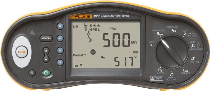Produktbild Fluke Multifunktions-Installationstester (CAT III 500V, CAT IV 300V)
