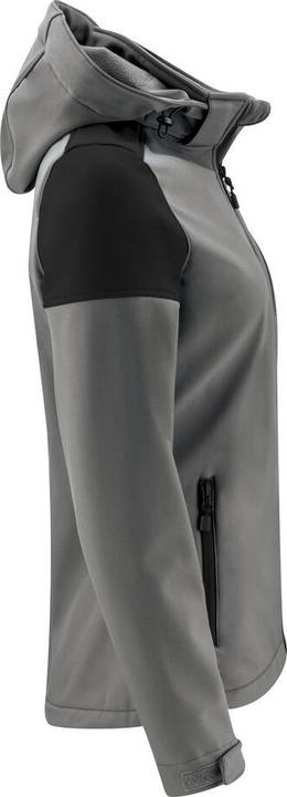 Actual product image Sharp Printer Prime Softshell Jas dames staalgrijs/zwart - maat XS (XS)