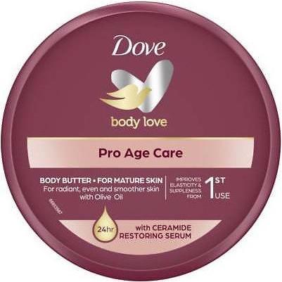 Actual product image Dove Nourishing Body Care Pro Age Body Butter 250ml (Body butter, 250 ml)