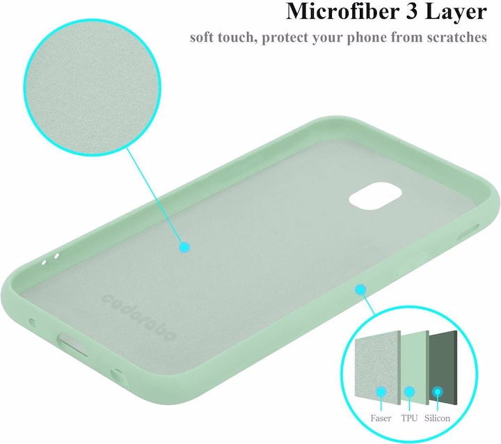 Produktbild Cadorabo TPU Liquid Silicone Case Cover (Samsung Galaxy J5 (2017))