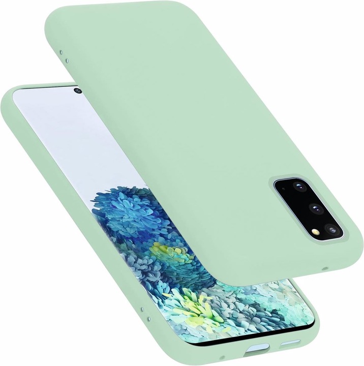 Actual product image Cadorabo TPU Liquid Silicone Case Cover (Samsung Galaxy S20+)