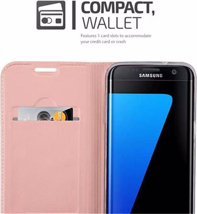 Produktbild Cadorabo Book Classy Style Cover (Samsung Galaxy S7 Edge)