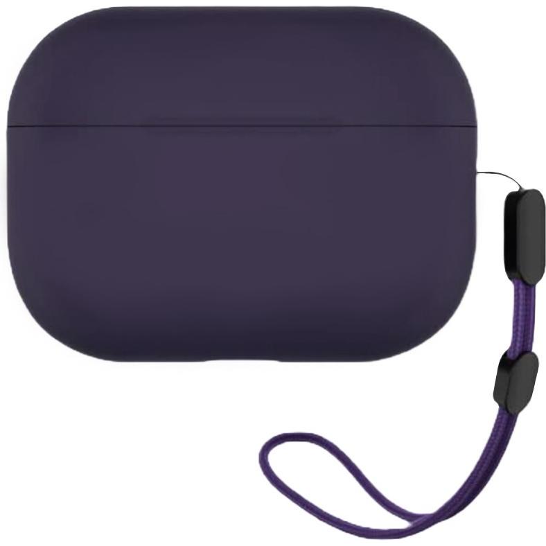 Blueo - Liquid Silicone Protect Case - for AirPods Pro 2 - Purple (Borsa per cuffie), Borsa per cuffie + Copertura protettiva, Viola