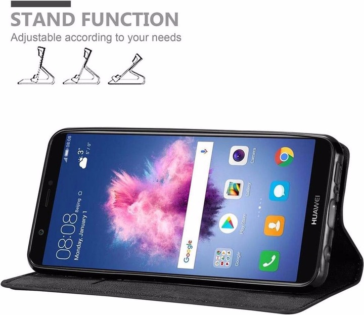 Produktbild Cadorabo Book Invisible Magnet Cover (Huawei P Smart)