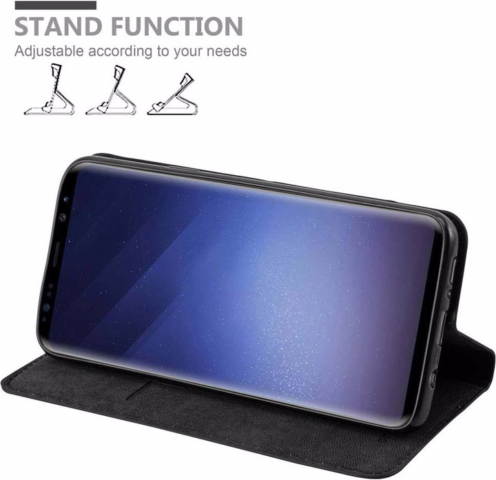 Actual product image Cadorabo Book Invisible Magnet Cover (Samsung Galaxy S9+)