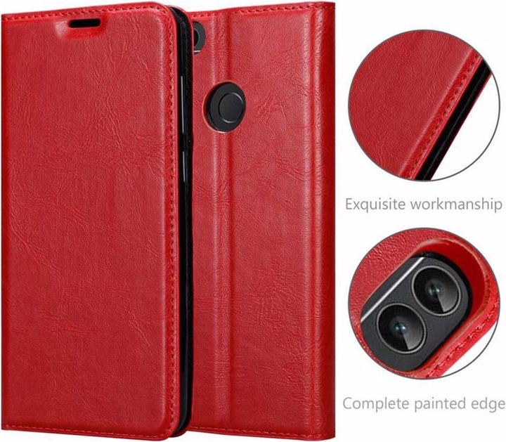 Actual product image Cadorabo Book Invisible Magnet Cover (Huawei P Smart)