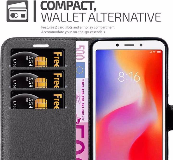 Image du produit Cadorabo Book avec fonction stand Cover (Xiaomi Redmi 6A)