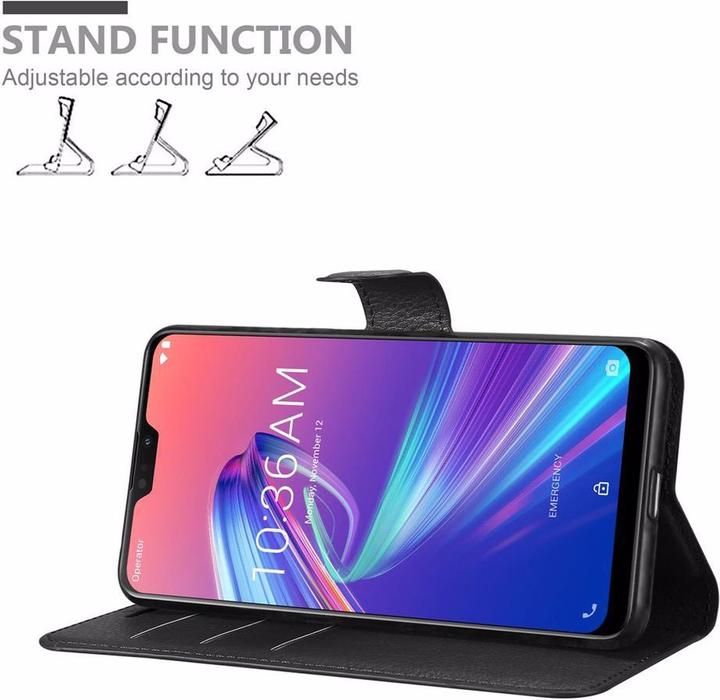 Image du produit Cadorabo Book avec fonction stand Cover (Asus Zenfone Max Pro (M2))