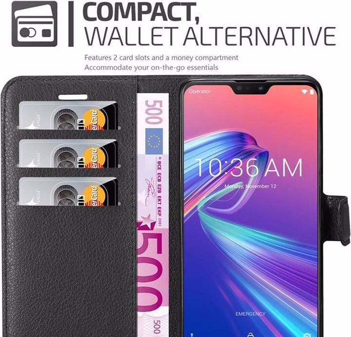 Image du produit Cadorabo Book avec fonction stand Cover (Asus Zenfone Max Pro (M2))