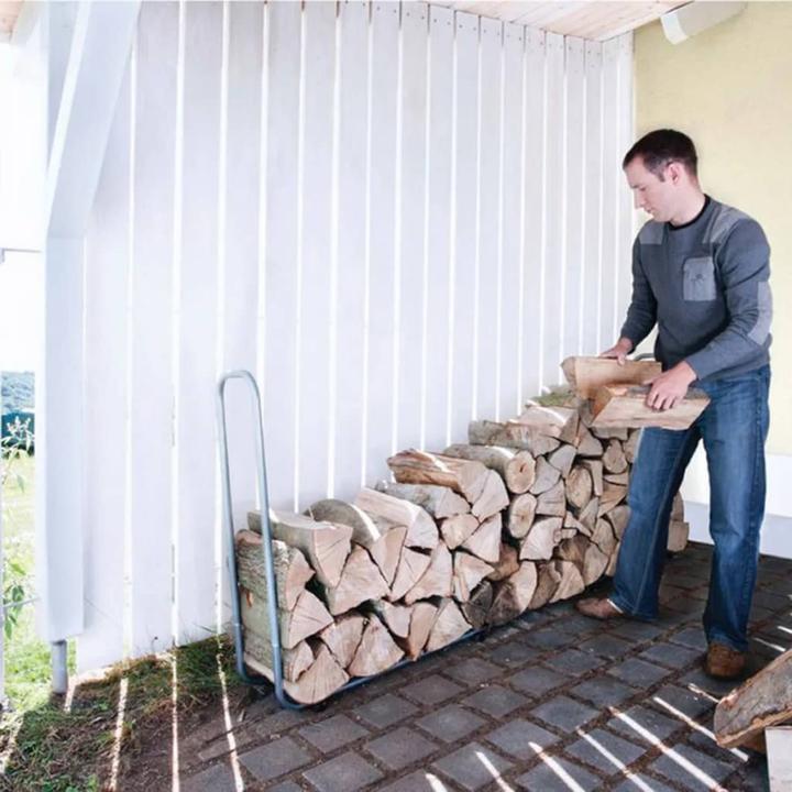 Produktbild wolfcraft wolfcraft 1 Stapelhilfe für Brennholz (234 x 31 x 104.5 cm)