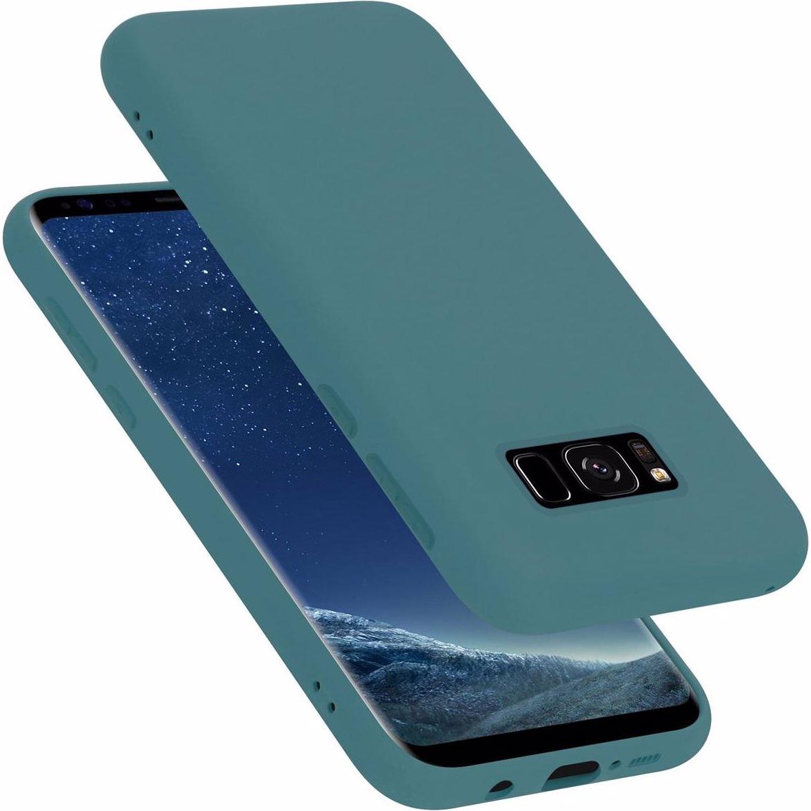Cadorabo Liquid Case (Samsung Galaxy S8+), Smartphone Hülle, Grün