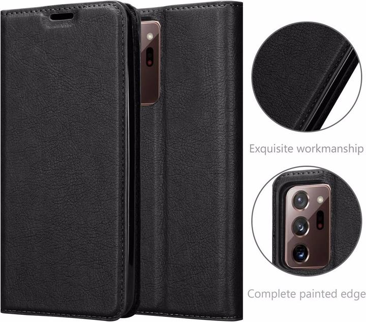 Actual product image Cadorabo Book Invisible Magnet Cover (Samsung Galaxy Note 20 Ultra)