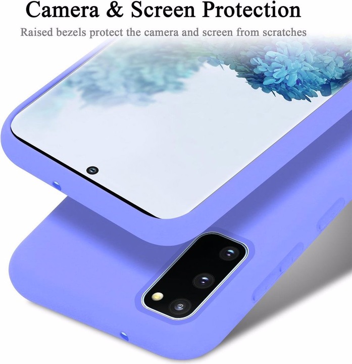 Produktbild Cadorabo TPU Liquid Silicone Case Cover (Samsung Galaxy S20 FE)