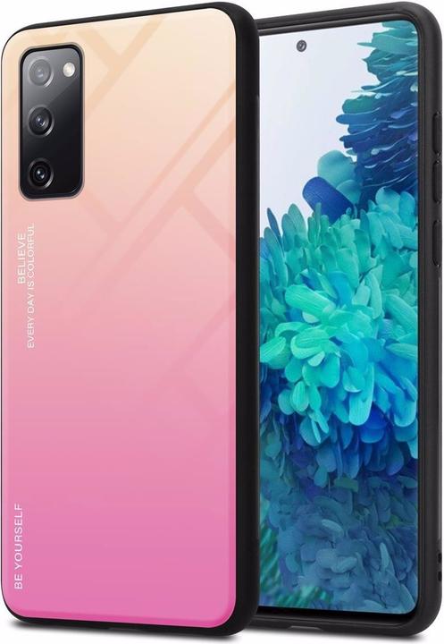 Produktbild Cadorabo TPU 2 Farben Glas Cover (Samsung Galaxy S20 FE)