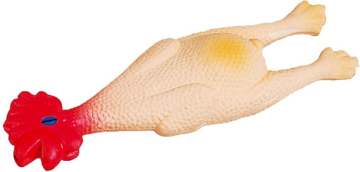 Swisspet Pollo in lattice con squeaker 24cm (Giocattolo per cani)