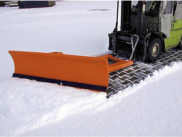 Produktbild eurokraft pro Schneeschieber für Gabelstapler