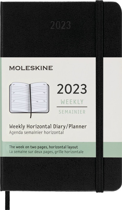 Immagine prodotto Moleskine Agenda tascabile settimanale con copertina rigida (9 x 14 cm, Inglese)