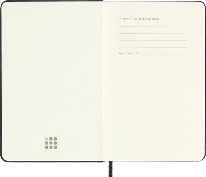 Immagine prodotto Moleskine Agenda tascabile settimanale con copertina rigida (9 x 14 cm, Inglese)