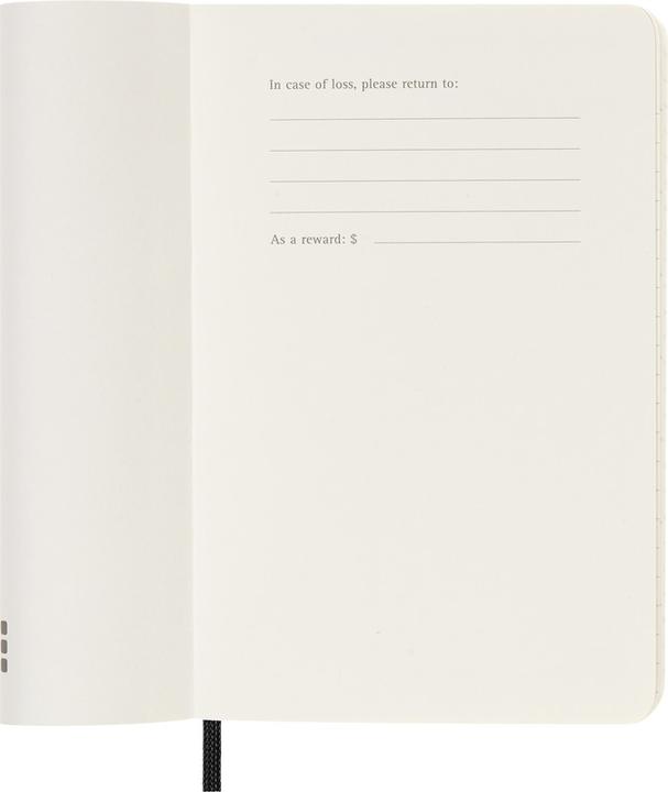 Image du produit Moleskine Weekly (9 x 14 cm, Anglais)