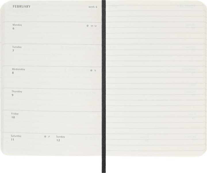 Image du produit Moleskine Agenda scolaire (9 x 14 cm, Vue annuelle)