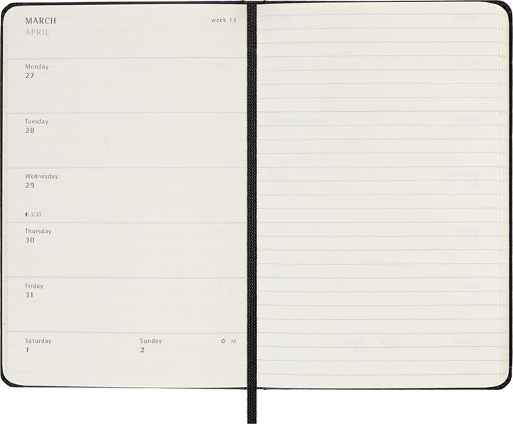 Image du produit Moleskine Agenda scolaire (9 x 14 cm)