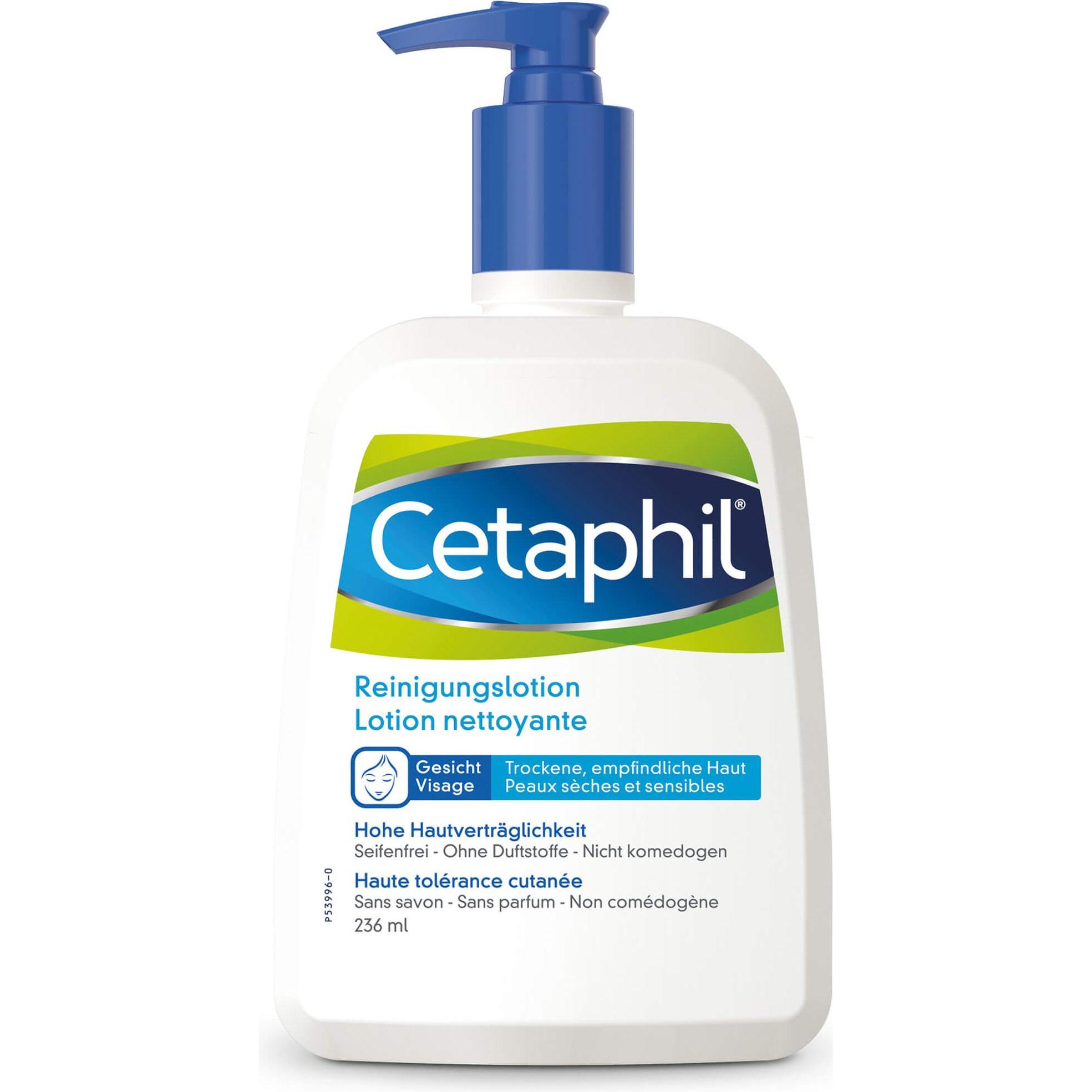 Cetaphil, Duschmittel, Reinigungslotion für trockene, empfindliche Haut, 236 ml Lotion (236 ml)