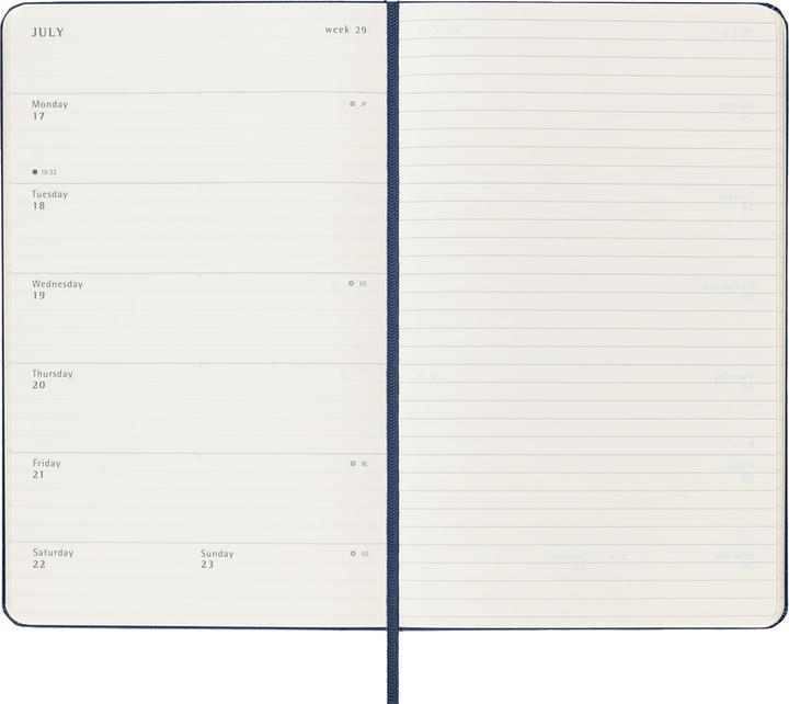 Image du produit Moleskine Agenda des élèves (13 x 21 cm, 1 semaine / 1 page)