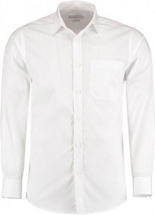 Produktbild Kustom Kit Langarm Tailored Poplin Hemd (42)