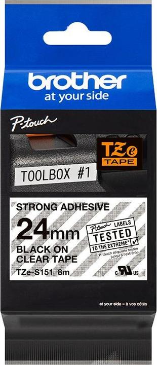 Produktbild Brother Tze-S151 (2.40 cm, Transparent)