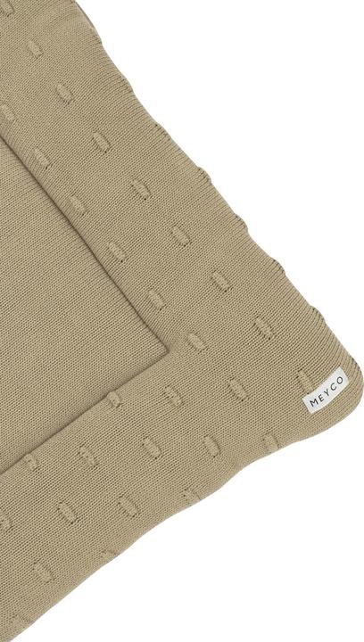 Produktbild Meyco Laufgittereinlage Knots taupe (77 cm)