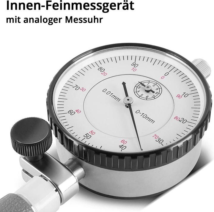 Image du produit Stahlwerk Micromètre intérieur avec comparateur analogique, plage de mesure 18-50 mm