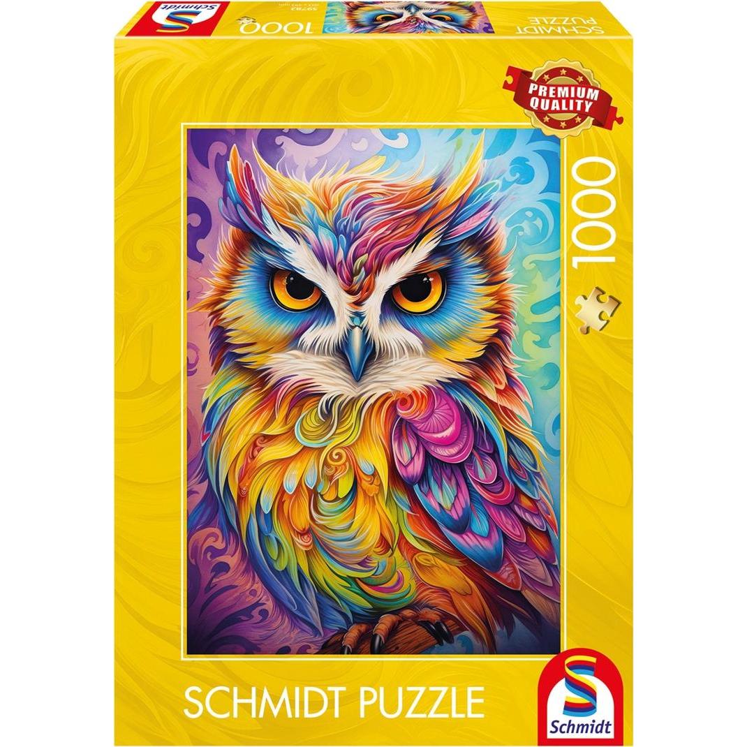 Schmidt Spiele Eule im Papageienkleid (1000 Teile)