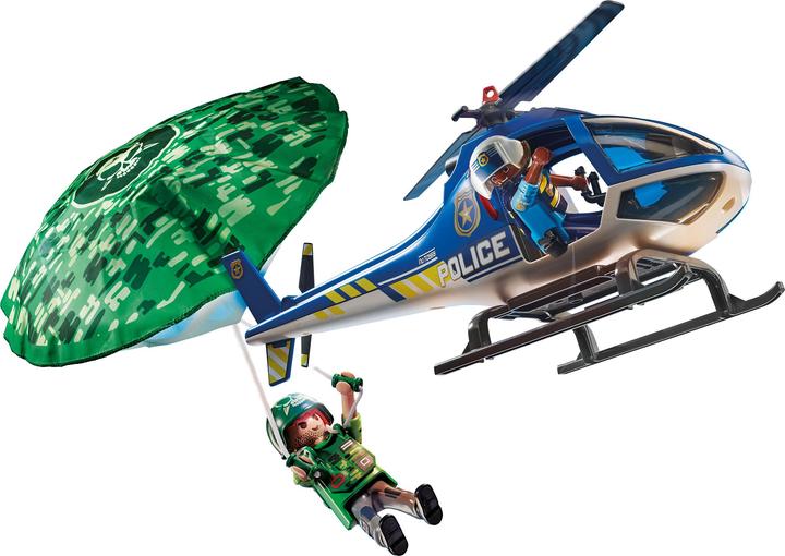 Produktbild Playmobil Polizei-Hubschrauber: Fallschirm-Verfolgung (70569, Playmobil City Life)