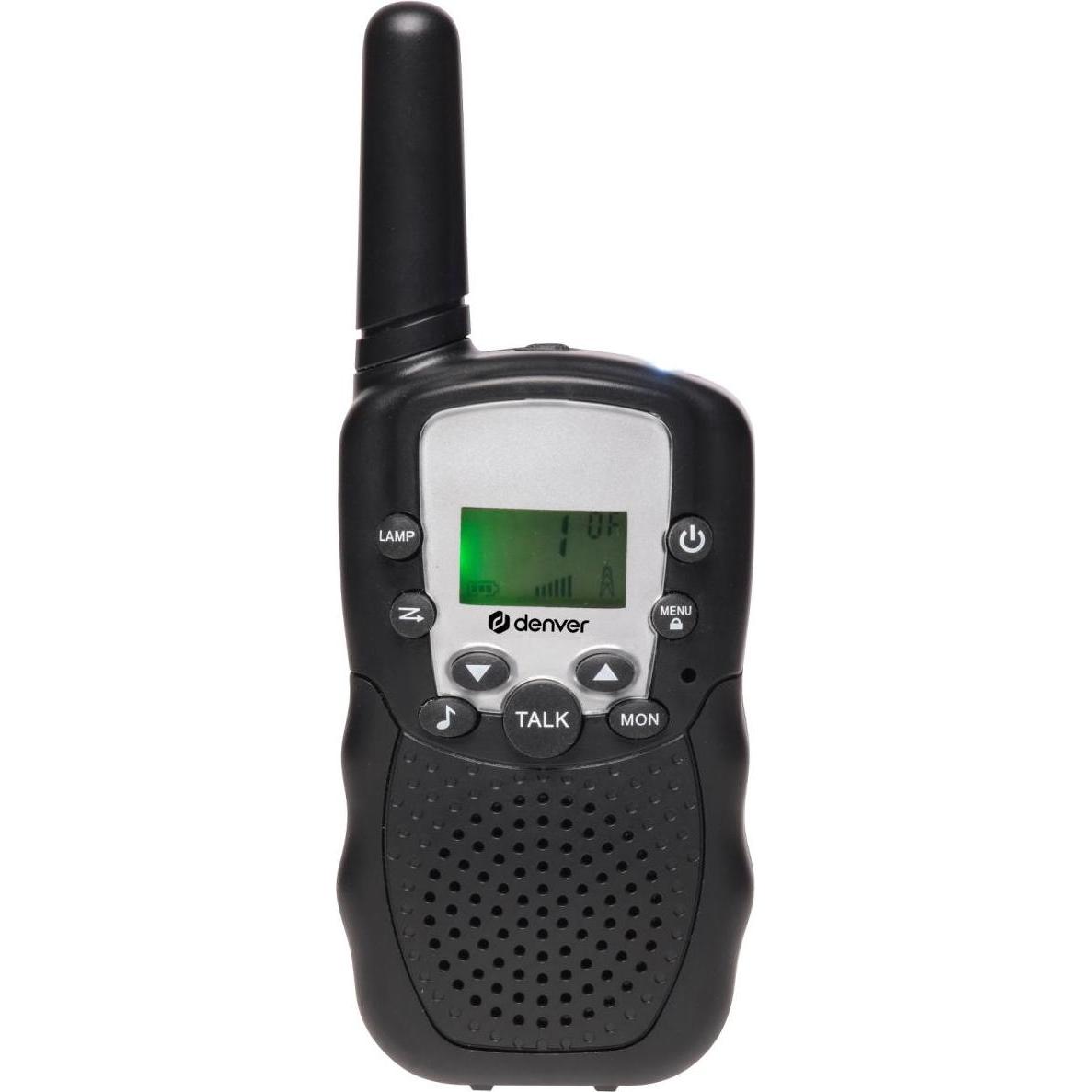 Thumbnail - Denver WTA-449 Walke Talkie Set (5 km), Walkie-Talkie, Schwarz