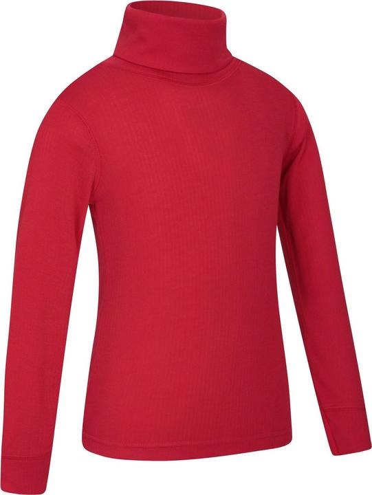 Actual product image Mountain Warehouse Childrens/Kids Talus Roll Neck Long-Sleeved Top (146, 152)