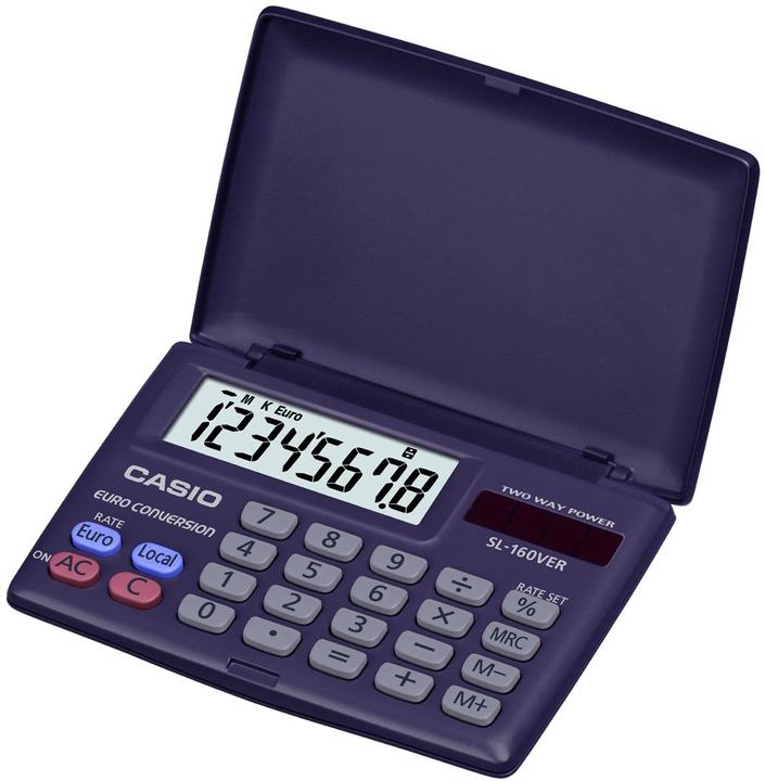 Produktbild Casio SL-160VER-SA Taschenrechner (Batterien, Solarzellen)