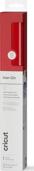 Actual product image Cricut Everyday Iron-On 30x60cm (Red)