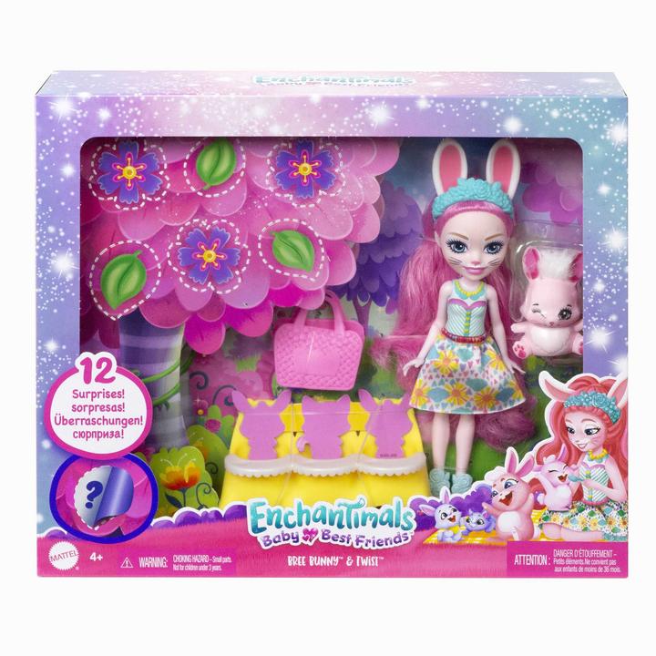Produktbild Mattel Baby Bestie Bree Bunny & Twist Bunny