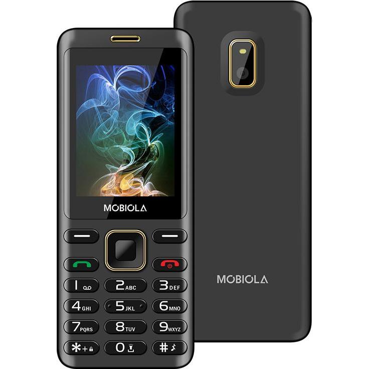 Mobiola GSM-TELEFON FÜR SENIOREN MB2400 2G SCHWARZ, Cellulare con tasti, Nero
