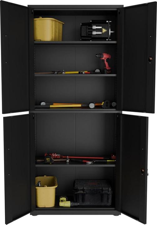 Produktbild Juskys Aktenschrank (80 x 40 x 180 cm)