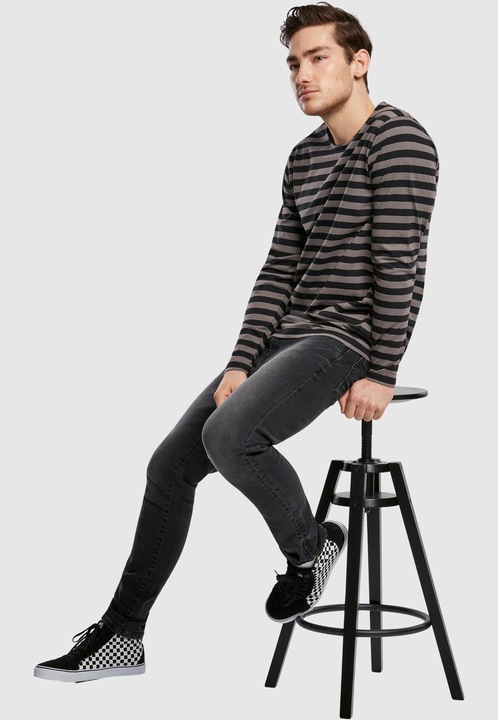 Produktbild Urban Classics Regular Stripe LS (XXL)