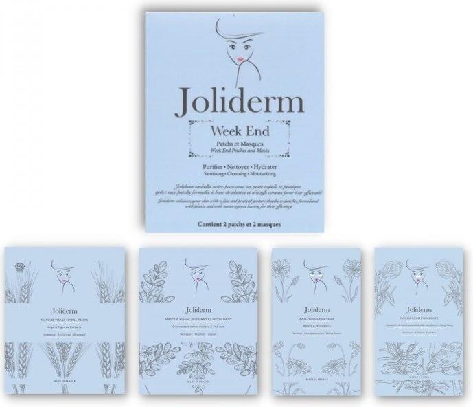Produktbild Joliderm Wochenend-Set - feuchtigkeitsspendende Kokosnusswasser-Maske, konturierendes Augenmasken-Patch